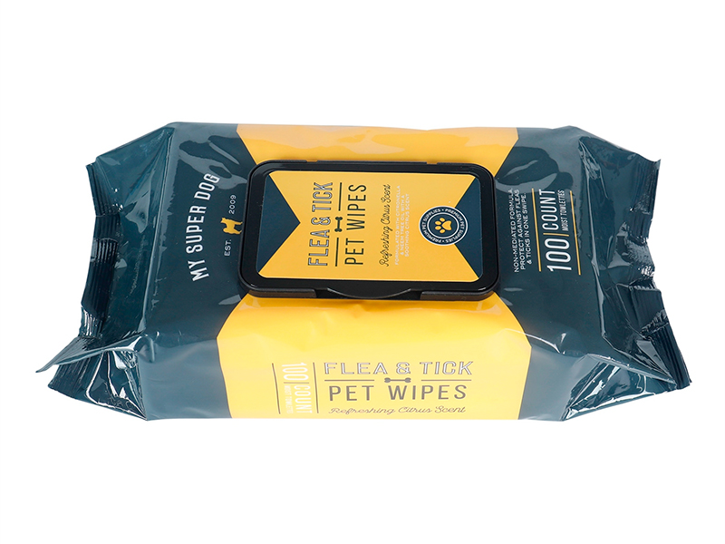 Våtservietter til kjæledyr