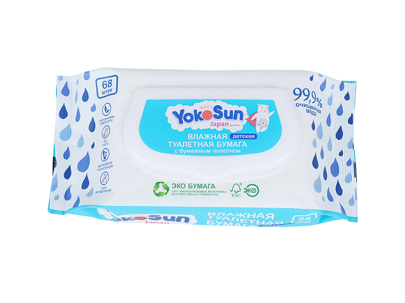 Skyllbare antiseptiske våtservietter