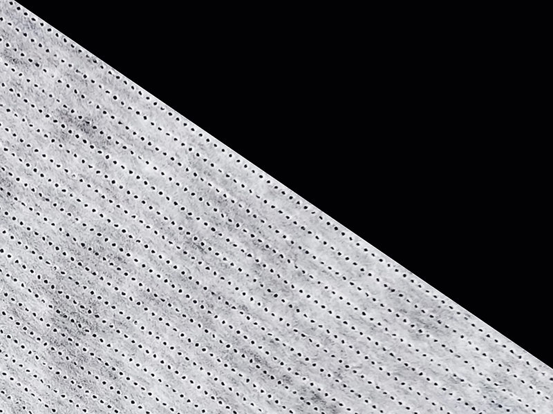 Hulltype Hydrofil varmluft gjennom for det øverste arket med bleie eller servietter